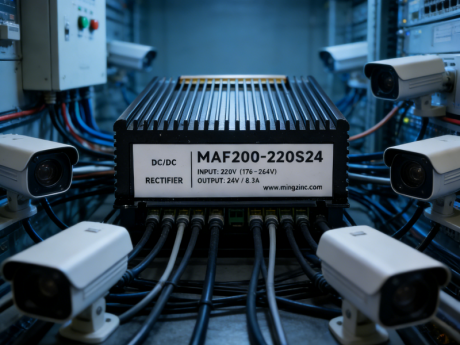 MAF200-220S24 200W 220VAC to 24VDC AC-DC Power Module for CCTV Centralized Power Supply Systems